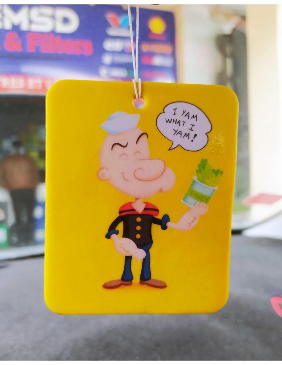 Popeye Car Air Freshener