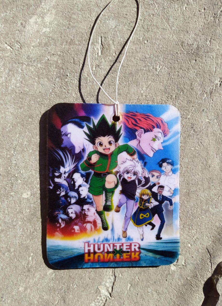 Hunter x Hunter Car Air Freshener Chewing Gum Scent: Energize Your Drive with Anime Adventure!