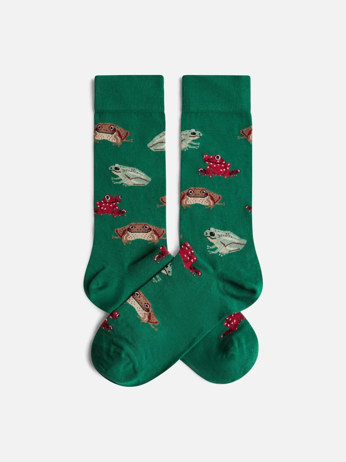 Blue Flying Bicycle Sock