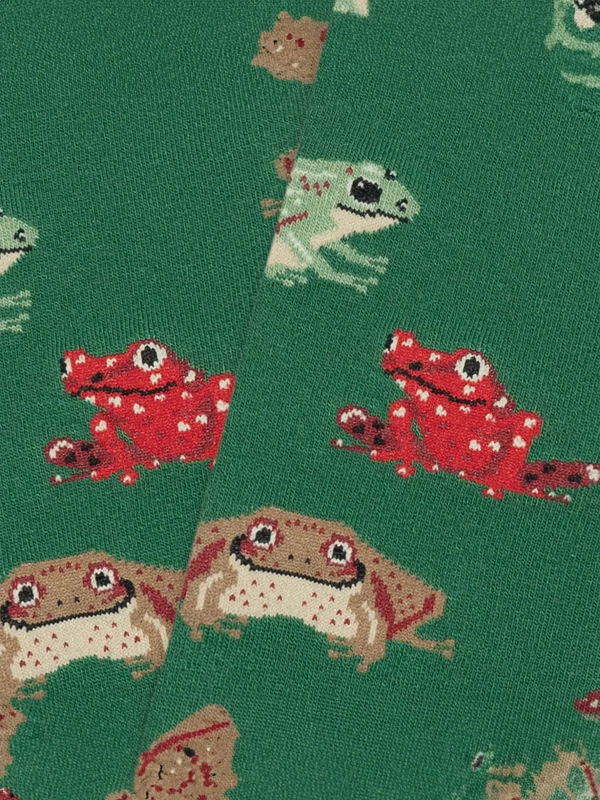 Blue Flying Bicycle Sock - Image 2