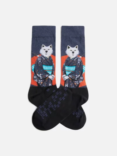 Samourai Socks Dark Blue